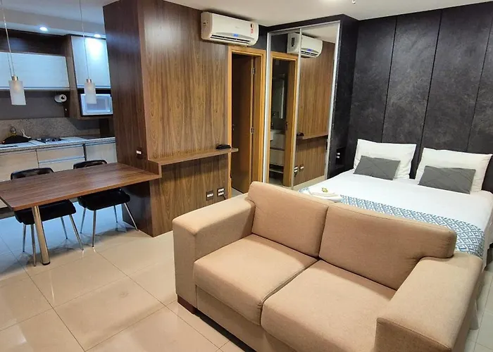 Flat Confortavel Particular No Hotel Jade Park Sul Brasilia-Df